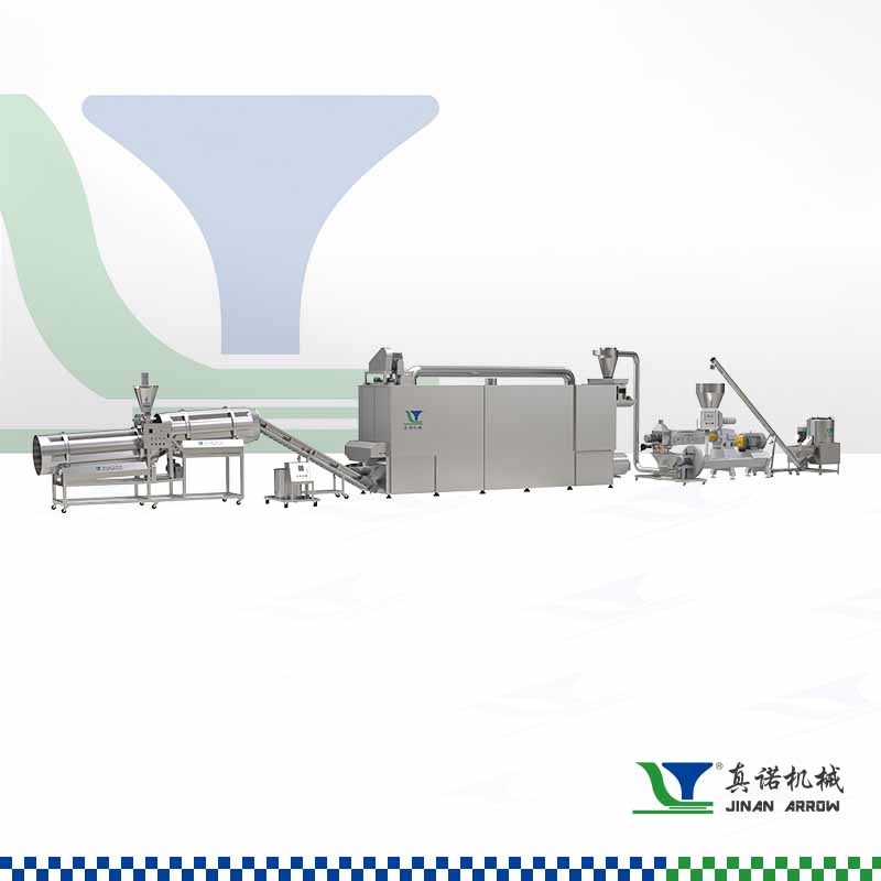 Corn puffs and filled snacks production line