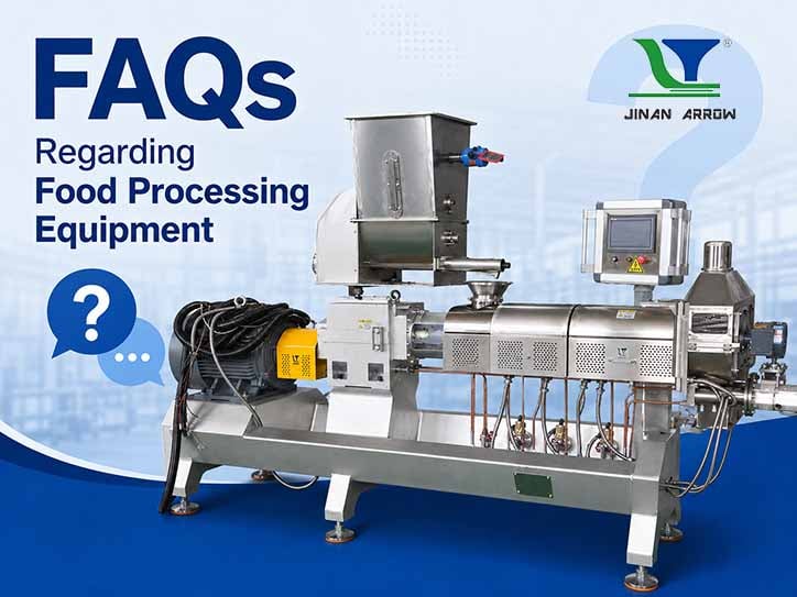 Food Processing Equipment for Sale: Frequently Asked Questions About Extrusion, Drying, Seasoning and Frying