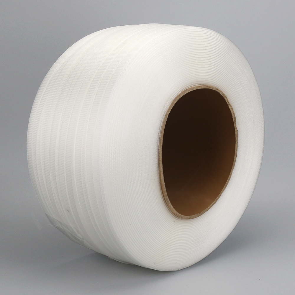 premium polypropylene strapping with 8x8”
