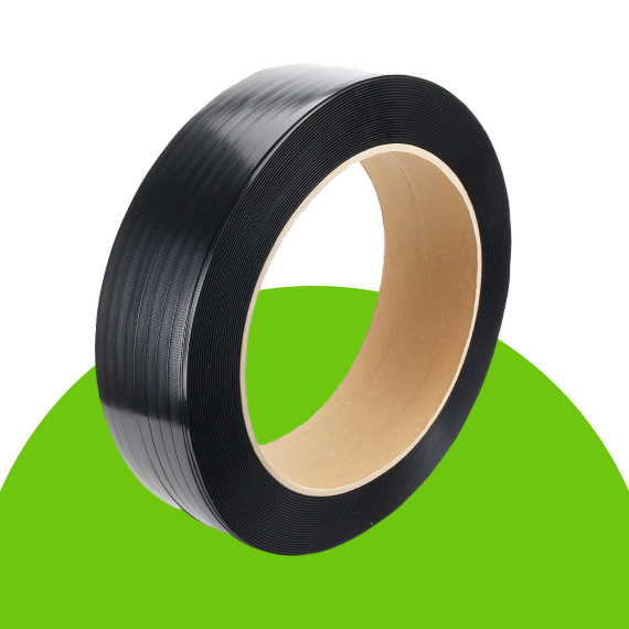 Embossed Polyester Strap As an Alternative Steel Strap with core 16x6