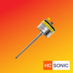 Intrusive ultrasonic mist nozzle