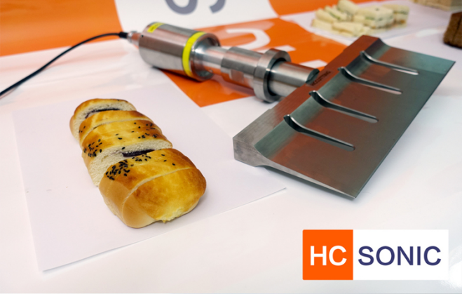 Ultrasonic food cutting applications