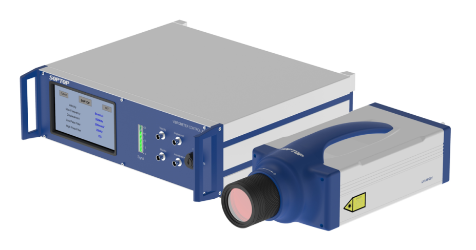 Vibrometro laser Doppler per rilevamento remoto LV-RFS01