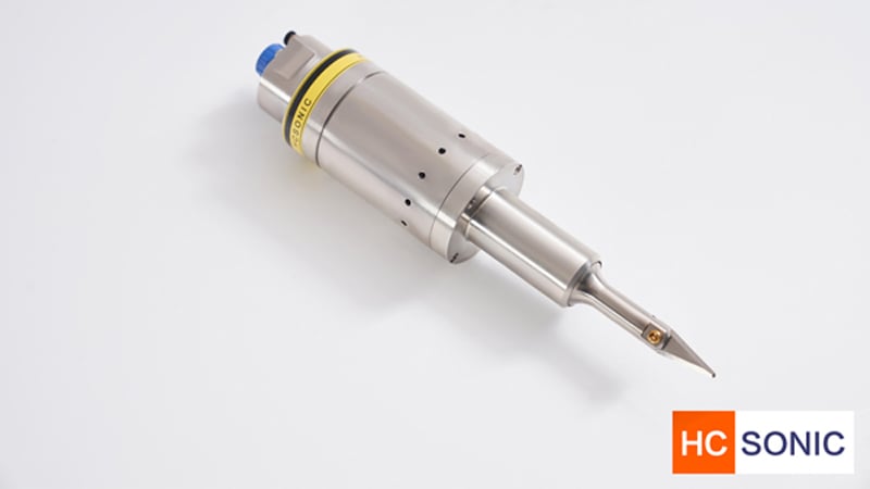 cuchillo cortante ultrasónico de 30 kHz con cuchilla reemplazable