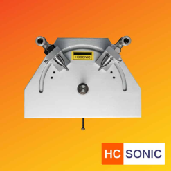 Mouth-shaped ultrasonic nozzle