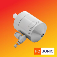 Vortex ultrasonic nozzle