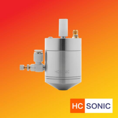 Vortex ultrasonic nozzle