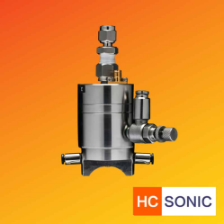 Mouth-shaped ultrasonic nozzle