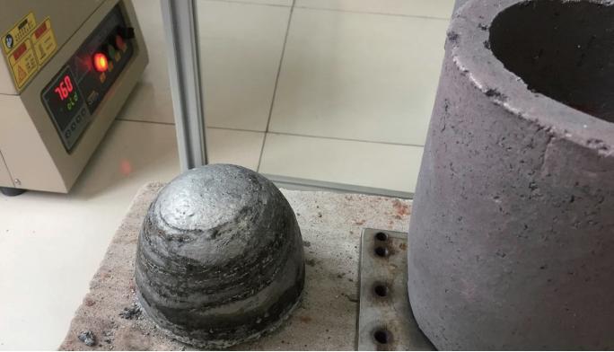 Step 3: Final Aluminum Ingot Effect