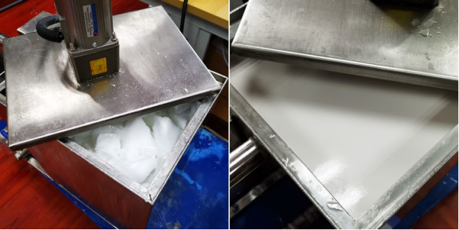 Ultrasonic paraffin emulsification experiment