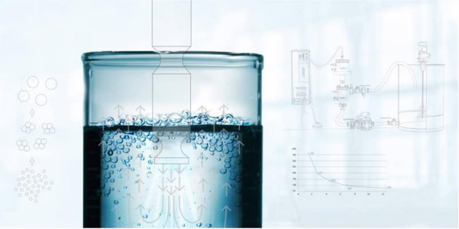 Ultrasonic emulsification process