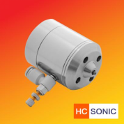 Convergent ultrasonic nozzle