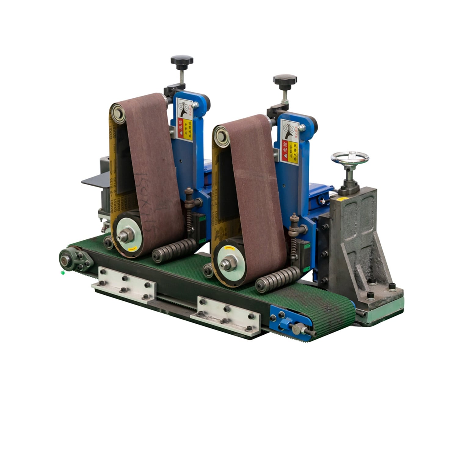 150mm dual station flat polishing machine