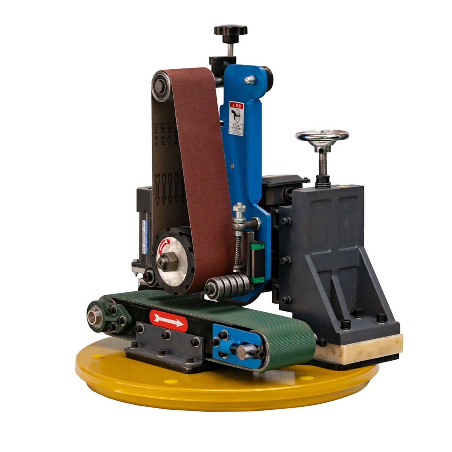 150mm single station flat polishing machine