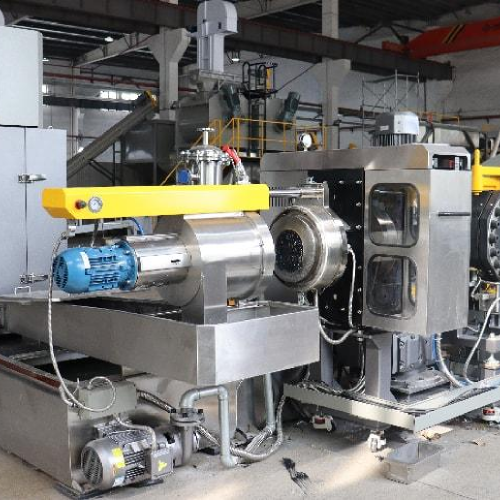 Compact Pelletizinng Line for HDPE PP Flakes
