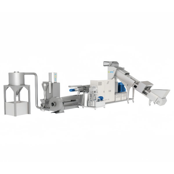 Plastic Recycling Compacting Pelletizing Machine