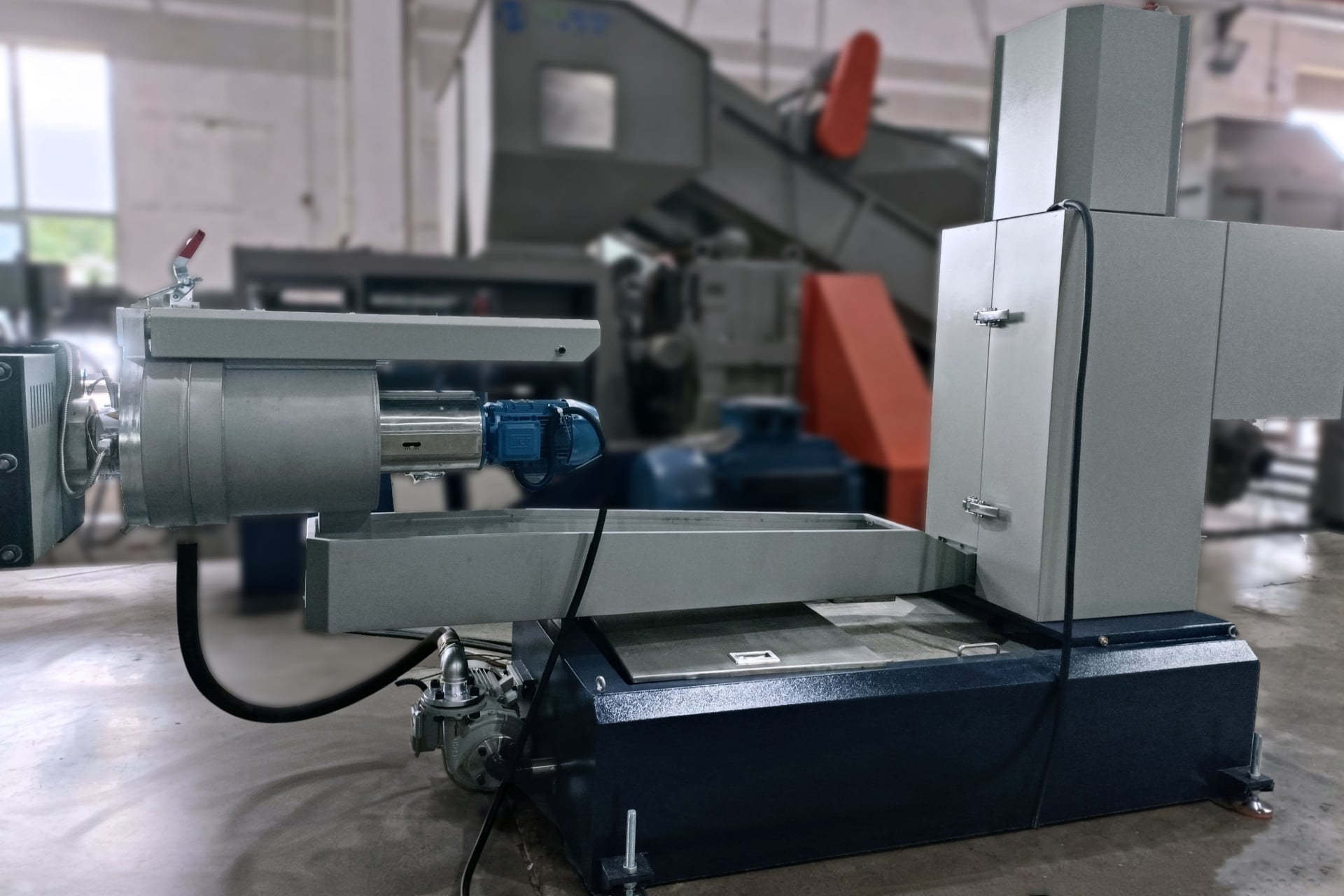 PE Plastic Film Pelletizing Line Test Run  Ready for Turkey Customer (7).jpg
