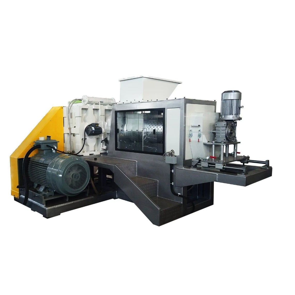 single screw melter for chemical recycling
