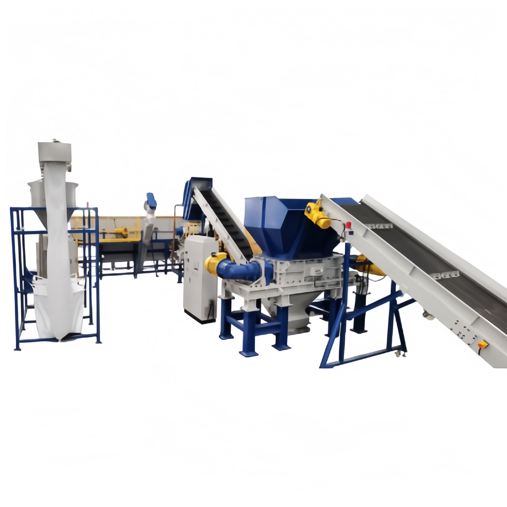  blue bucket,ton bucket washing recycling line