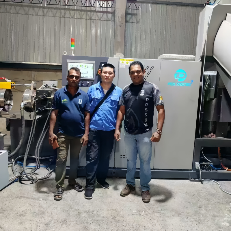 At Polytec Machinery, we're proud to share one of our recent success stories with the PTC130 Double Stage PP PE Film Recycling Granulator!