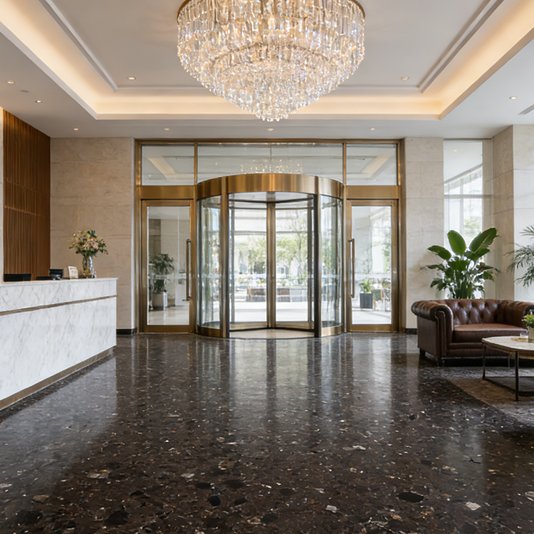 YDSTONE Modern Artificial Marble Tiles Cut-to-Size for Indoor Floorings Bathroom Kitchen Dining Balcony Mall