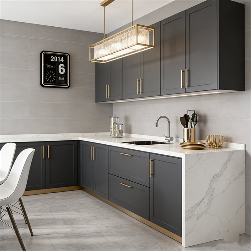 Italian Carrara White Marble — full slab front view from premium block
