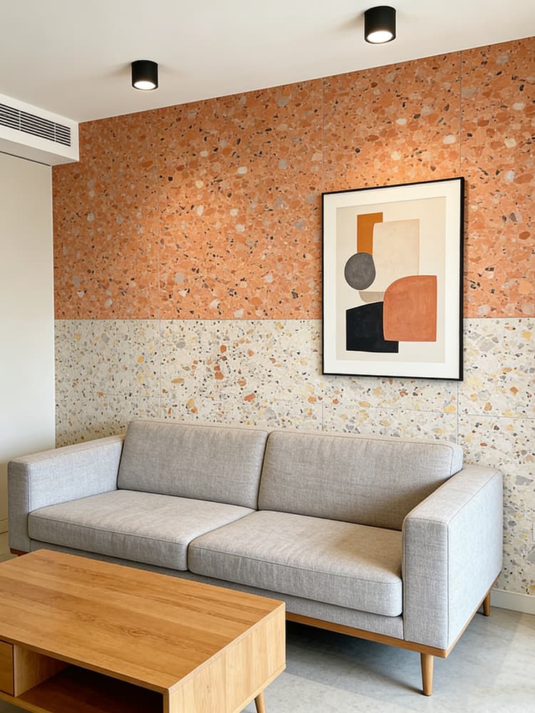 YDSTONE Factory Direct Colorful Artificial Stone Floor Tile Polished Terrazzo Slab Cement Tile Wall Panel O le maa e fai i le maa e faʻapipiʻi ai le maa