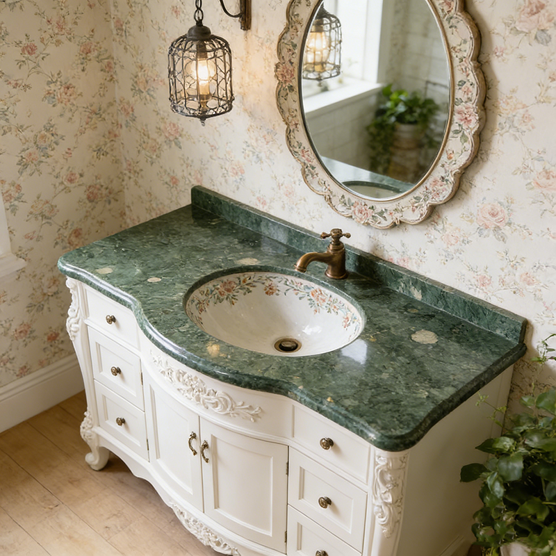 Luxury Stone Series Sintered — close-up showing polished surface texture and detail