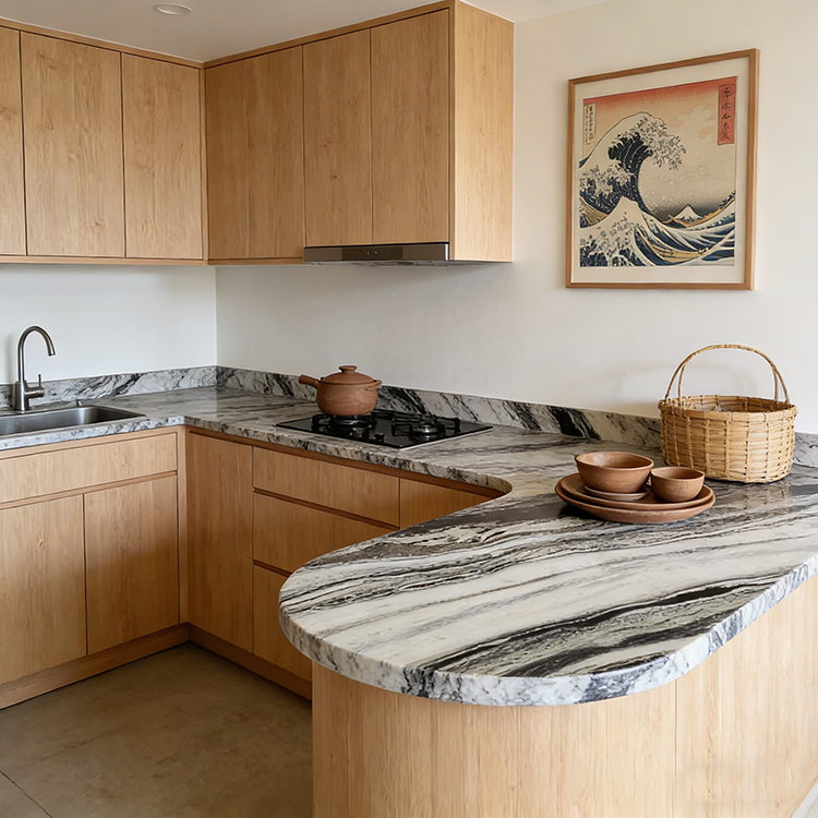 Factory Price Glacier Marble Slab Modern Polished Big Format Large Porcelain Slabs for Kitchen Countertops