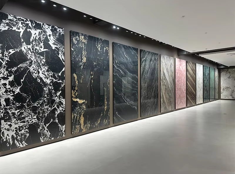 Luxury Stone Series Artificial Stone Ceramic Wall Tile Sintered Stone Slabs for Wall Floor manufacture