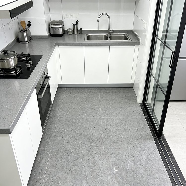 product polished prefabricated black epoxy ceramic terrazzo tiles artificial stone terrazzo flooring-2