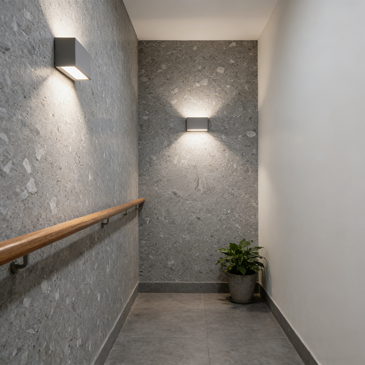YDSTONE Terrazzo Batu Tiruan Cina dengan Penyerapan Air Rendah untuk Bilik Air dan Ruang Tamu, Panel Dinding