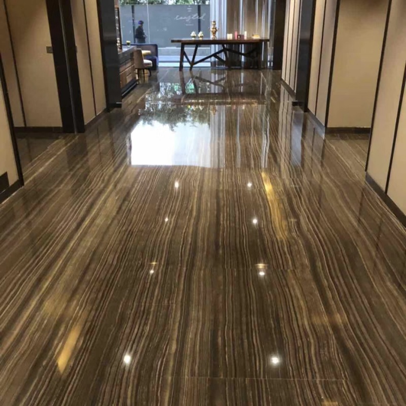 Eramosa Wood Marble — undergoing quality inspection at our Iran facility