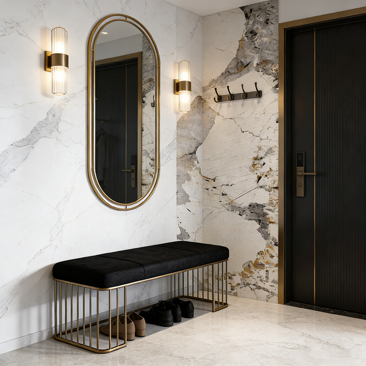 YDSTON EItalian Pandora Polished Granite Wall Panel Modern Luxurious Home