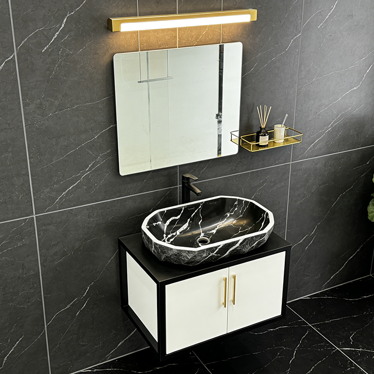 Calacatta Black Polished Surface Artificial Slab Stone Quartz Countertops Engineered Slabs