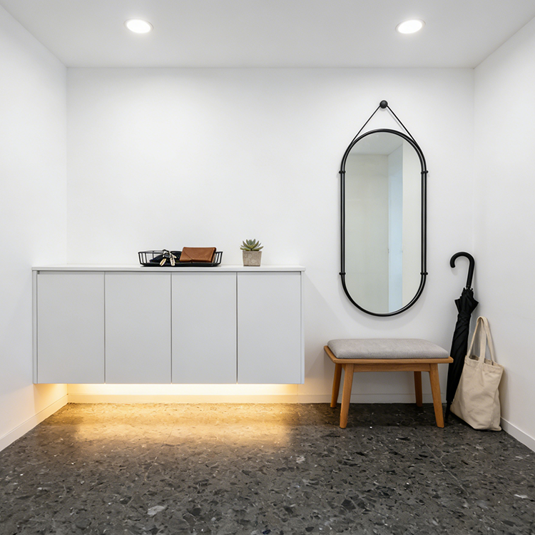 YDSTONE Modern Hangzhou Grey Artificial Marble Tiles Cut-to-Size for Villa Indoor Floor Bathroom