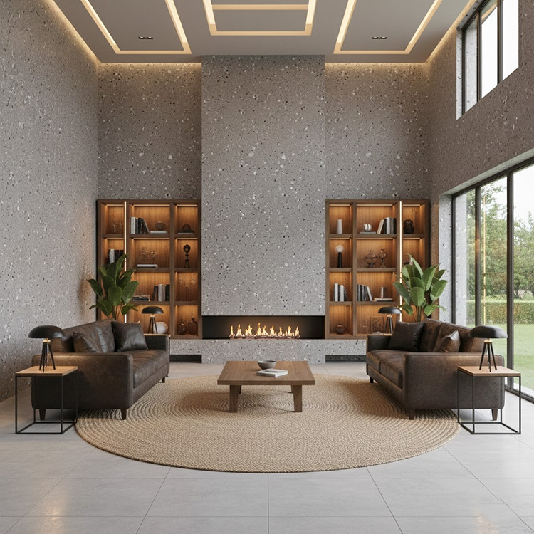 YDSTONE OEM Wholesale Artificial Stone Terrazzo Low Water Absorption 18 mm Thickness