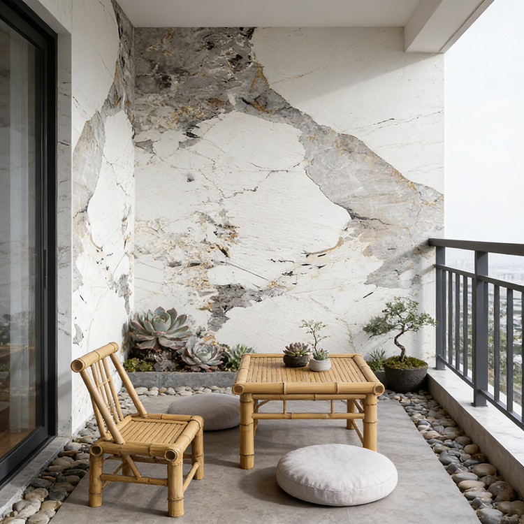 YDSTON EItalian Pandora Polished Granite Wall Panel Modern Luxurious Home