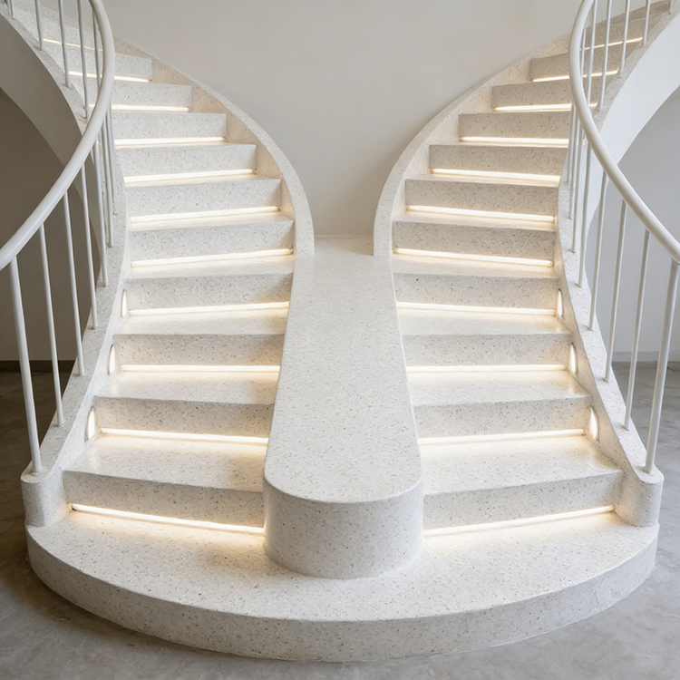 YDSTONE OEM Taille personnalisée en pierre artificielle Terrazzo multicolore pour intérieur, salle à manger, chambre, balcon, Terrazzo