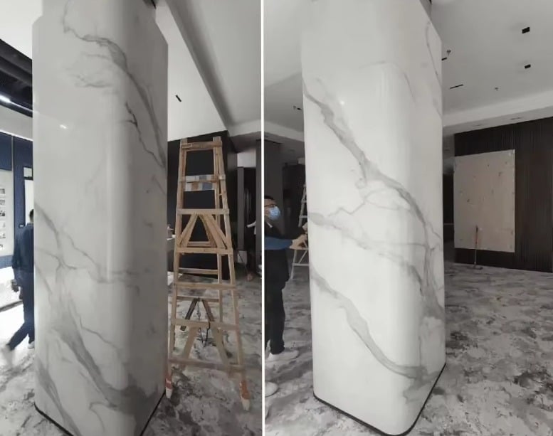 Luxury Stone Series Artificial Stone Ceramic Wall Tile Sintered Stone Slabs for Wall Floor supplier