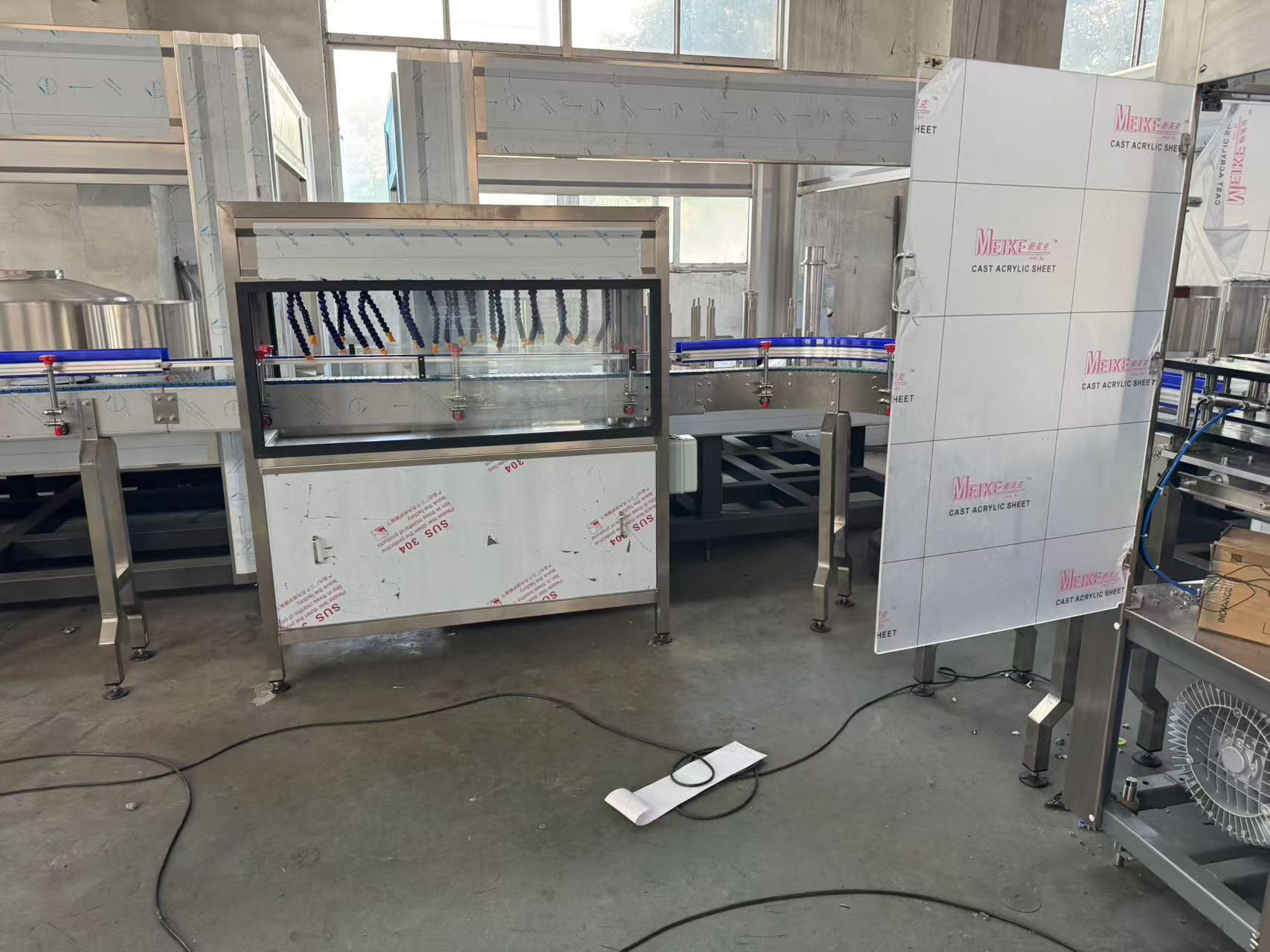 6000BPH carbonated drink filling line for Sierra Leone Customer