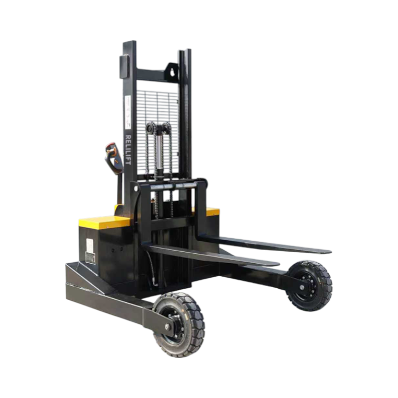 Yellow Walkie All-terrain Stacker