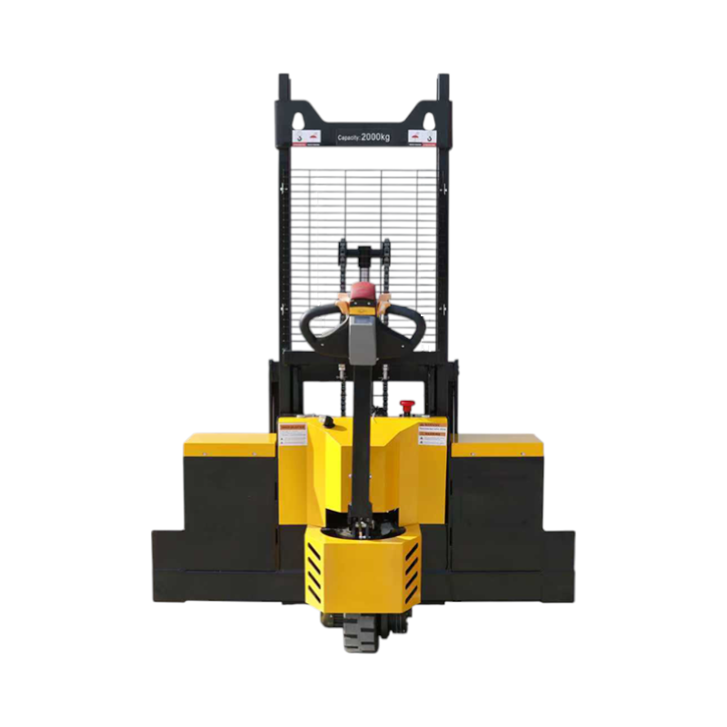 Yellow Walkie All-terrain Stacker