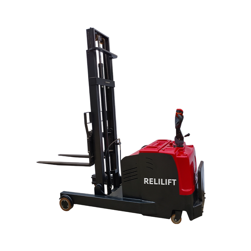 Stand-on Counterbalance Electric Stacker