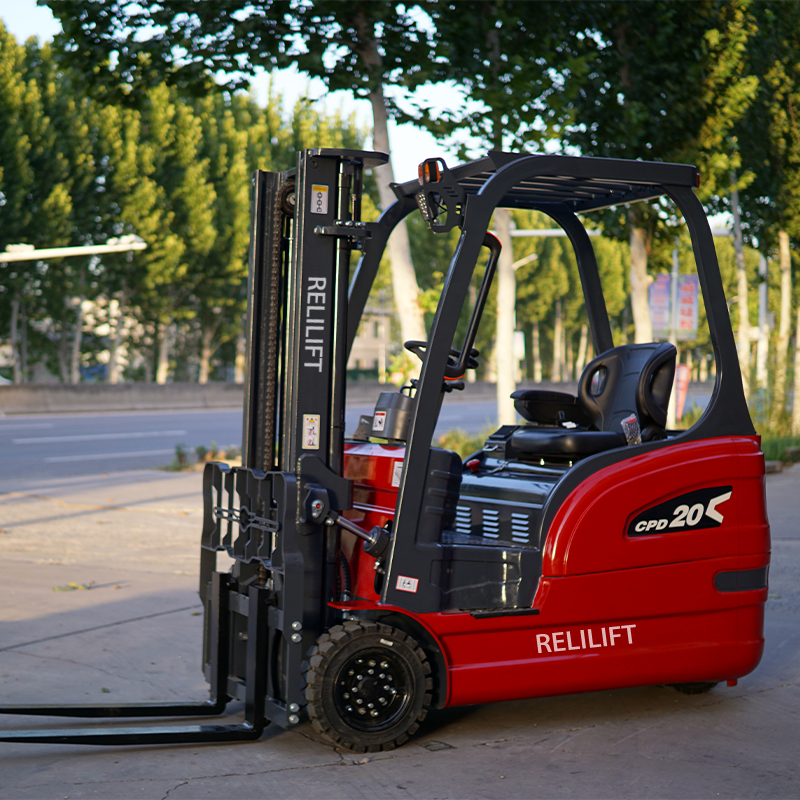 2T 3-Wheel Electric Forklift