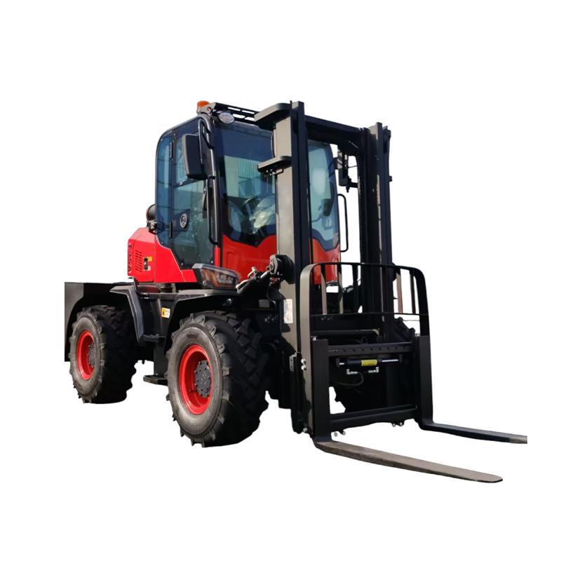 3.5 Ton Post-hung connection Rough Terrain Forklift
