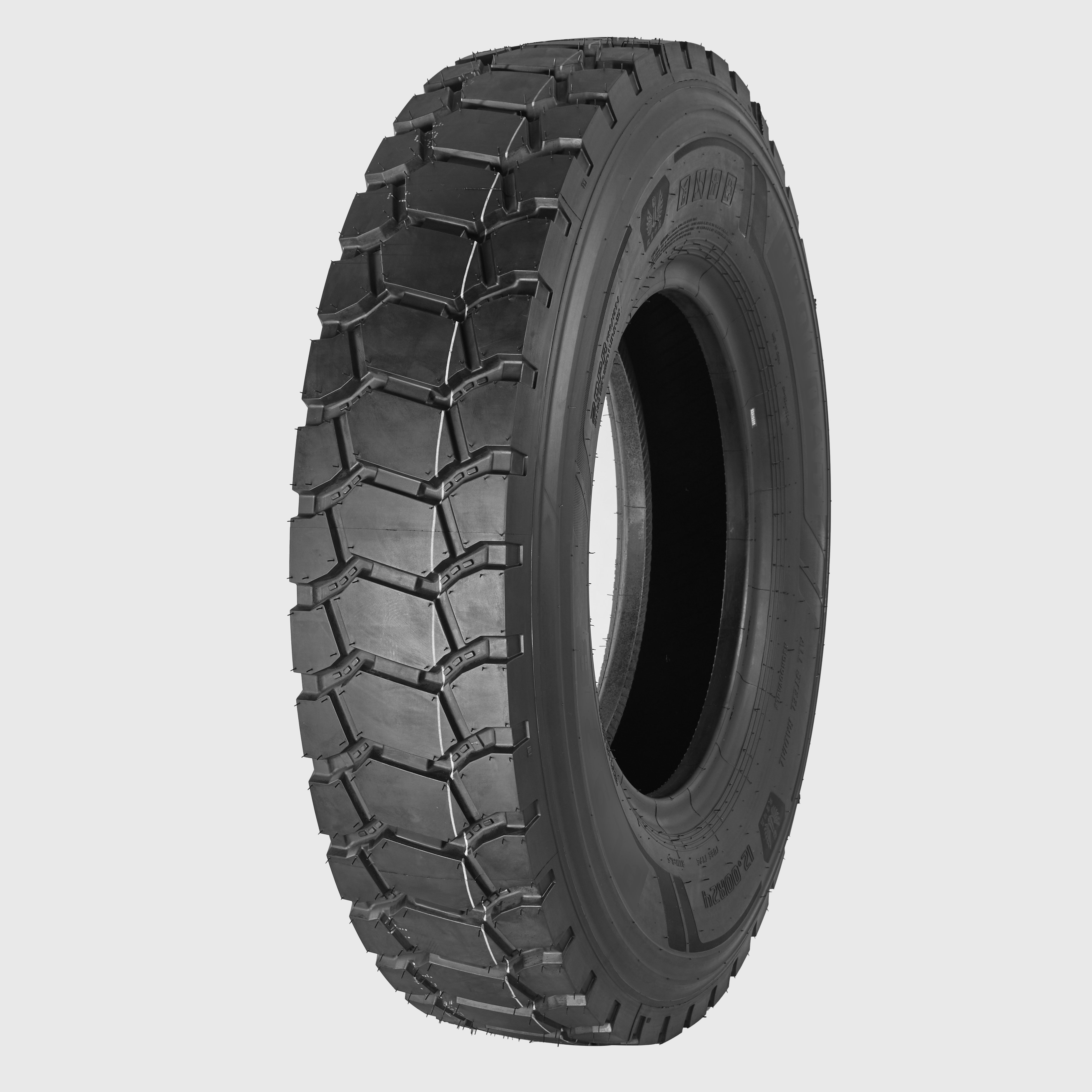 The 1200R20 tire is commonly used on heavy trucks and buses for highway service.
