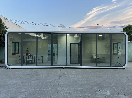 Apple Cabin Office: Isn’t It a New Choice of Steel Structure Glass Curtain Wall, Creating a New Trend for Future Office?
