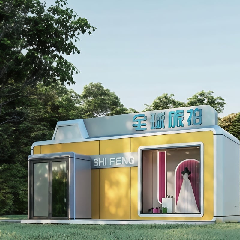 Portable Global Travel Photography Mobile House - Stylish On-Site Shoot Accommodation Pod for Outdoor Photo Sessions