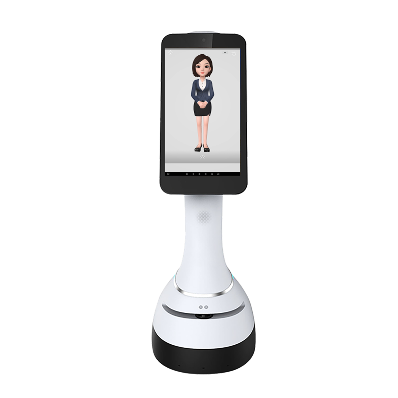 Elf welcoming robot